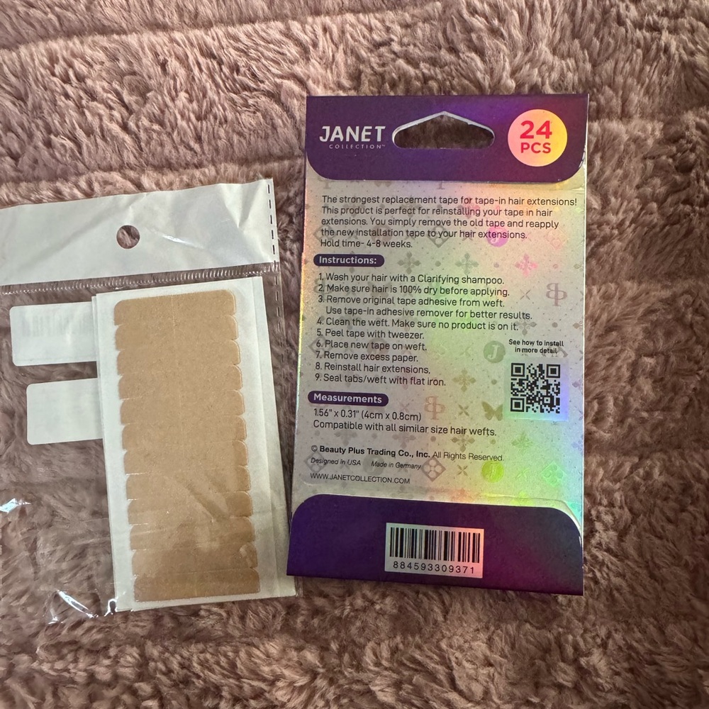 Tape ins for hair extensions